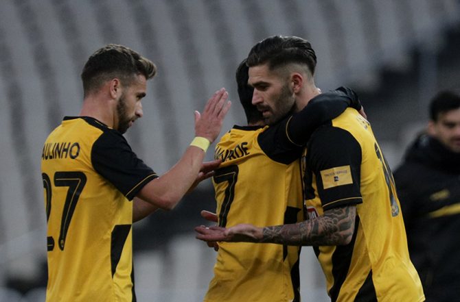 Τα γκολ από το ΑΕΚ – Παναιτωλικός (VIDEO)