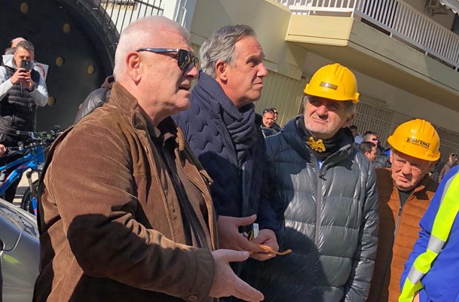 Επίσκεψη Μελισσανίδη στην Αγιά Σοφιά