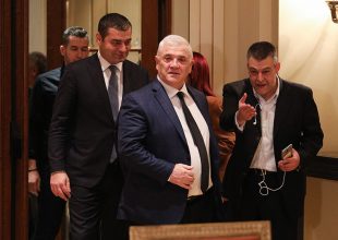 Ο χαιρετισμός του Μελισσανίδη με τον Μαρινάκη (ΦΩΤΟ)
