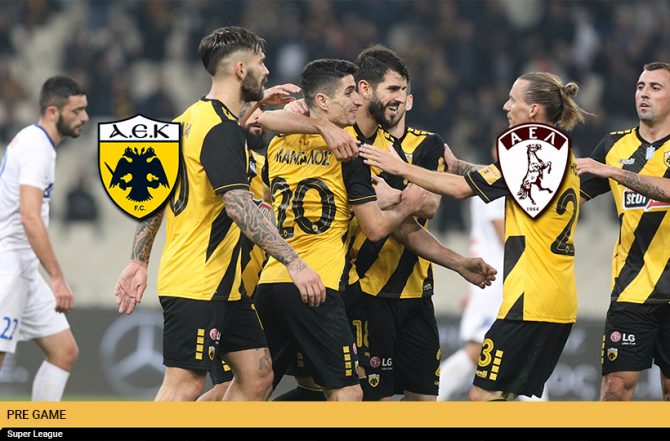 AEK1924 TV: PRE GAME ΑΕΚ – Λάρισα