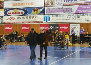 Βούρος: «Τιμή να αγωνίζεται στην πόλη μας η ομάδα μπάσκετ με αμαξίδιο» (pics)