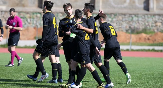 Ισόπαλη με τον Απόλλωνα η ΑΕΚ Κ17