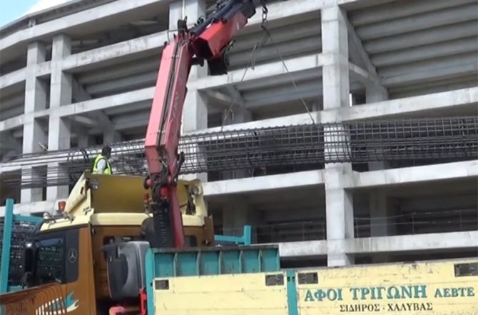 «Οργασμός» εργασιών πίσω από την παλιά Σκεπαστή (VIDEO)