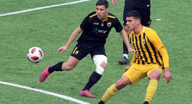 Βαριά ήττα για την ΑΕΚ Κ19 απ’ τον Άρη