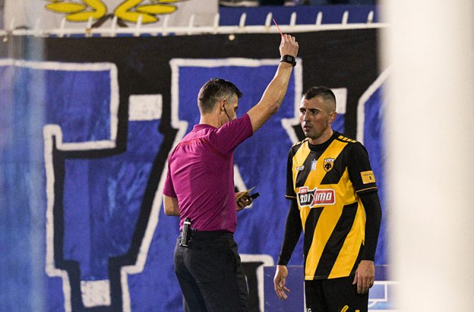 Αποβλήθηκε ο Κρίστιτσιτς, χάνει μόνο τον Παναιτωλικό