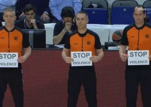 EuroLeague: Μήνυμα των διαιτητών κατά της βίας