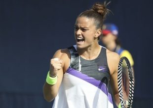 Σάκκαρη: Λύγισε μετά από σκληρή μάχη με την Ριμπάκινα