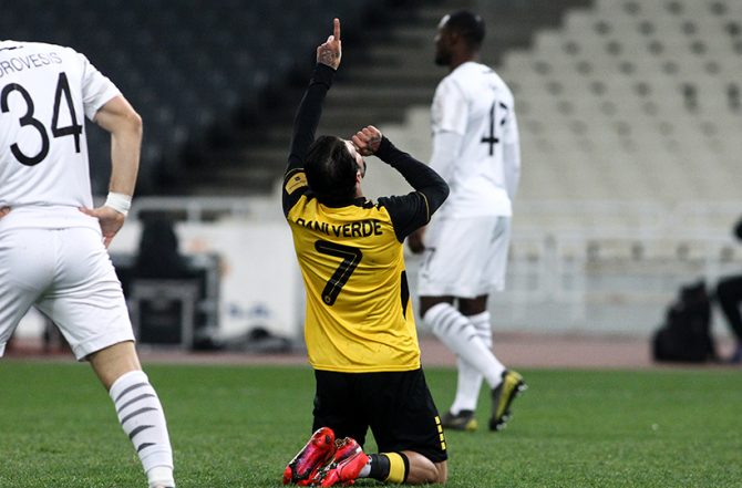 Ο Βέρντε MVP του ΑΕΚ – ΟΦΗ (ΦΩΤΟ)