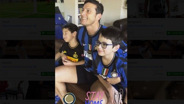 Κορωνοϊός: Ο Σανέτι βλέπει σπίτι τον τελικό UCL του 2010 και πανηγυρίζει