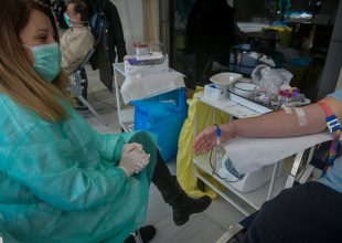 Τεράστιο ενδιαφέρον για την αιμοδοσία του Δήμου της Νέας Φιλαδέλφειας