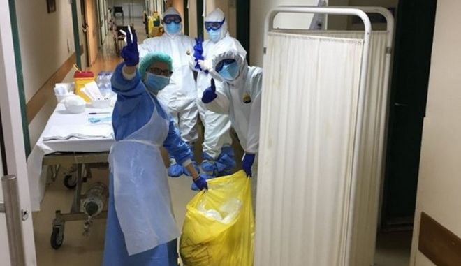 Κορωνοϊός: Το μήνυμα ελπίδας του προσωπικού του ΑΧΕΠΑ – “Μία διαφορετική ημέρα”