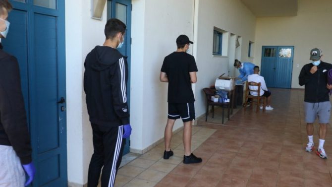 Παναιτωλικός: Απολύμανση και εξετάσεις (pics) Παναιτωλικός: Απολύμανση και εξετάσεις (pics)