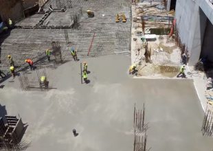 Πλάνα απ’ τις σημερινές εργασίες στην Αγιά Σοφιά (VIDEO)