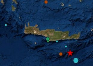 Σεισμός 5,9 ρίχτερ ανοιχτά της Κρήτης