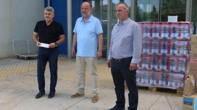Παναιτωλικός: Παρέδωσε το υλικό που συγκεντρώθηκε από τον τηλεμαραθώνιο