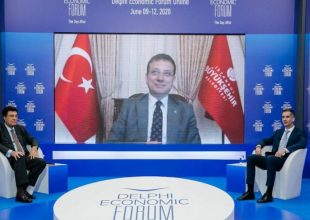 Ιμάμογλου σε Φόρουμ Δελφών: Εργαλειοποίηση της Αγίας Σοφίας για εσωτερικούς λόγους