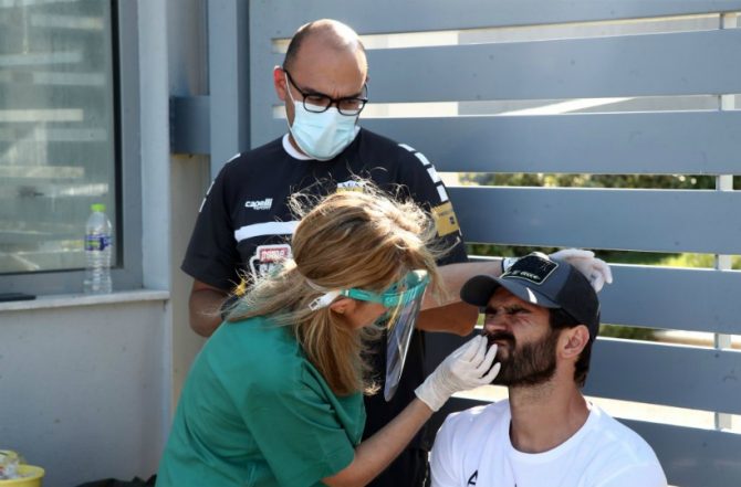 Νέο τεστ για κορωνοϊό στα Σπάτα (pics)