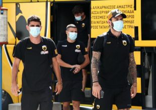 Πέταξε για Θεσσαλονίκη η ΑΕΚ (ΦΩΤΟ)