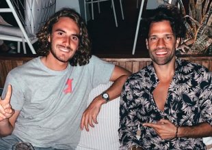 Τα ήπιε με τον Αργυρό ο Τσιτσιπάς