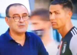 Κριστιάνο Ρονάλντο – Σάρι: Ο Πορτογάλος δυσανασχετεί με τις οδηγίες! (vid)