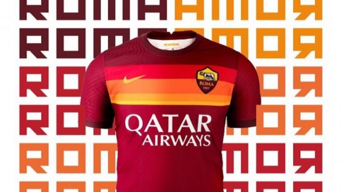 Ρόμα: Η νέα φανέλα είναι εμπνευσμένη από τη δεκαετία του ’70 (vid) Ρόμα: Η νέα φανέλα είναι εμπνευσμένη από τη δεκαετία του ’70 (vid)