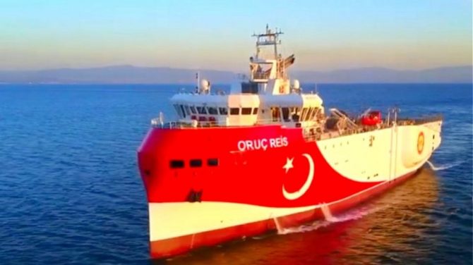 Oruc Reis: Η τουρκική πρεσβεία στις ΗΠΑ ανακοίνωσε ότι ξεκίνησε σεισμικές έρευνες