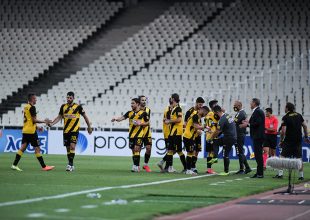 Με αλλαγές η ΑΕΚ κόντρα στον Ολυμπιακό (ΦΩΤΟ)
