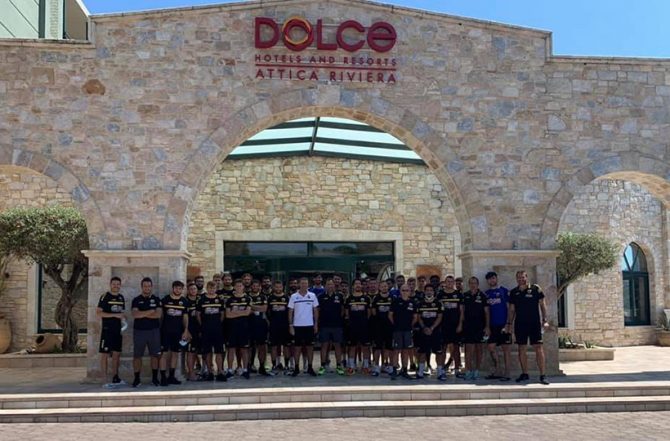 Το «ευχαριστώ» της ΑΕΚ στο ορμητήριό της (ΦΩΤΟ) Το «ευχαριστώ» της ΑΕΚ στο ορμητήριό της (ΦΩΤΟ)