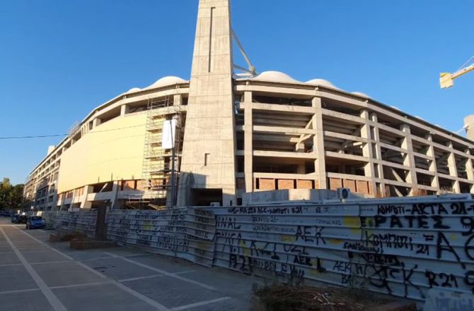 Νέα πλάνα από την Αγιά Σοφιά (vid)