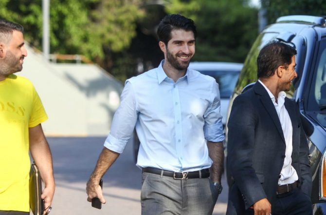 Στα γραφεία της ΑΕΚ ο Ανσαριφάρντ! (ΦΩΤΟ)