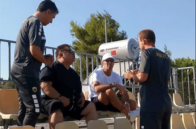 Στα Σπάτα ο Καρέρα – Παρών στην πρώτη της Κ17