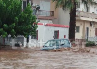 Εύβοια: Δύο νεκροί από τις πλημμύρες – Σε εξέλιξη επιχειρήσεις απεγκλωβισμού