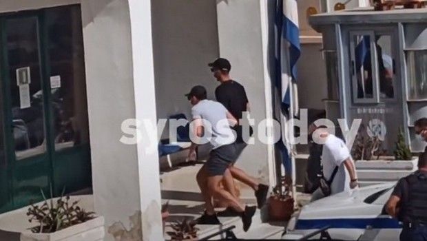 Χάρι Μαγκουάιρ: Video από την μεταγωγή του στη Σύρο