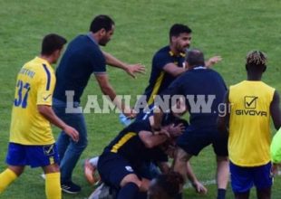 «Ενταση» και… ψιλές με Μεντόσα-Μπεχαράνο στο Παναιτωλικός-Λαμία (vid)