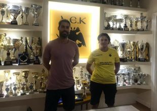 Πάτερου: «Πολύ χαρούμενη που θα παραμείνω στην ΑΕΚ – Πανέτοιμη για τη νέα χρονιά!»