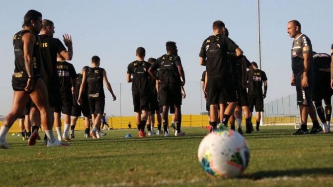 Αλλαγή προγράμματος και προπόνηση στα… Σπάτα