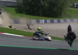 Σοκαριστικό ατύχημα στο MotoGP: Άγιο είχε ο Βαλεντίνο Ρόσι