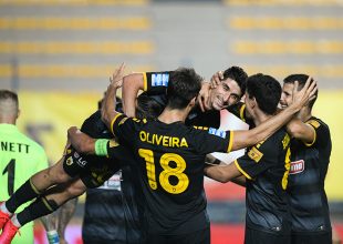 Κυκλώνας ΑΕΚ πέρασε από το Αγρίνιο!