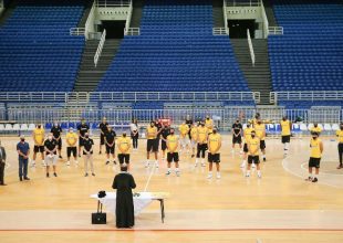 Ο αγιασμός της «Βασίλισσας» (pics)