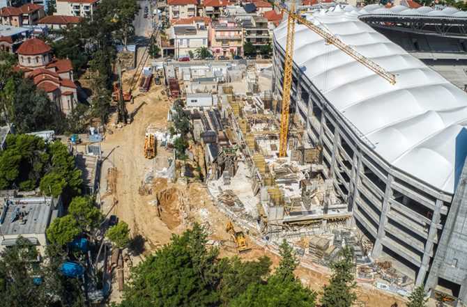 Προχωρούν οι εργασίες για την υπογειοποίηση – Σκάψιμο πίσω απ’ την παλιά Σκεπαστή (VIDEO)