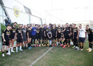 ΠΑΕ ΑΕΚ: «Ο δικός μας Γιάννης, θριαμβευτής στη δική του μάχη…» (pics)