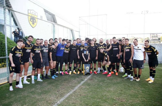 ΠΑΕ ΑΕΚ: «Ο δικός μας Γιάννης, θριαμβευτής στη δική του μάχη…» (pics)