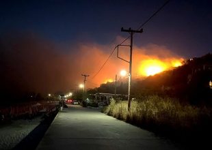 Κεφαλονιά: Ολονύχτια μάχη με τις φλόγες – Απειλήθηκε από τη φωτιά το Καπανδρίτι
