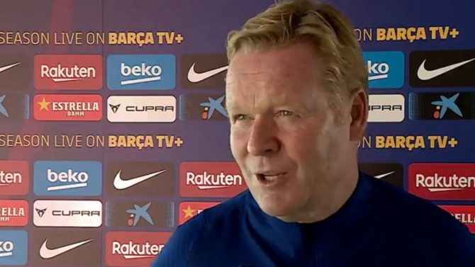 Μπαρτσελόνα – Κούμαν: «Λογικό να είναι θυμωμένος ο Μέσι, εγώ σεβάστηκα τον Σουάρες»