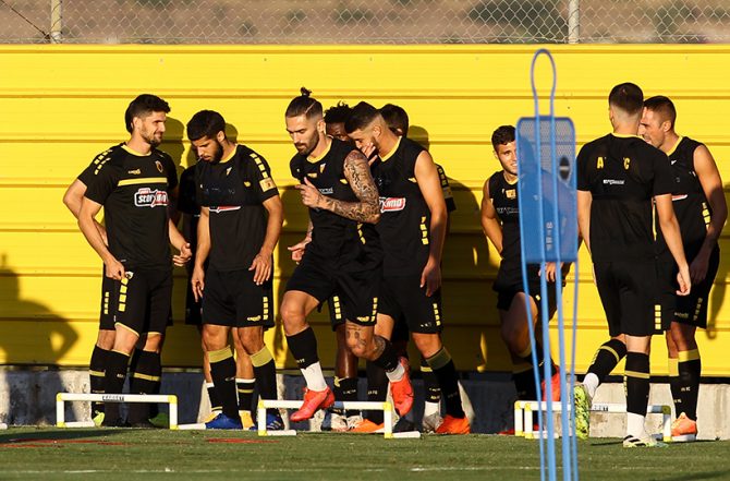 Με Γκαρσία – Ανσαριφάρντ και τους… «τρεις» η προπόνηση!