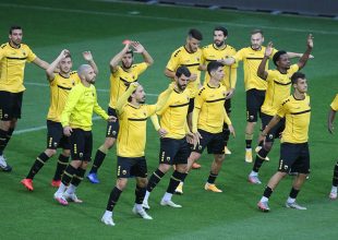 Φωτογραφίες απ’ την προπόνηση της ΑΕΚ στο Ζανκτ Γκάλεν