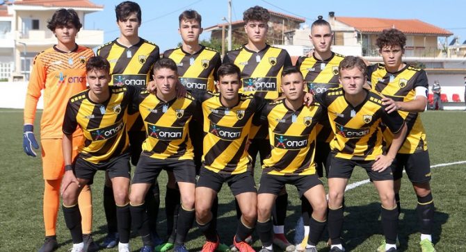 Ισόπαλη η ΑΕΚ Κ17 Ισόπαλη η ΑΕΚ Κ17