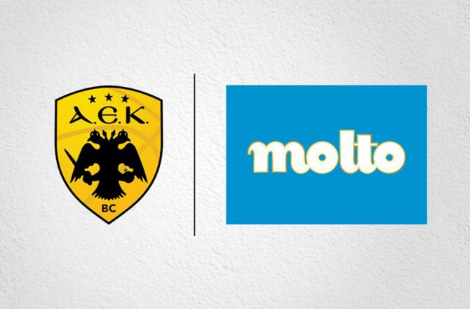 Η ΑΕΚ BC και το molto της CHIPITA μαζί για 5 χρόνια