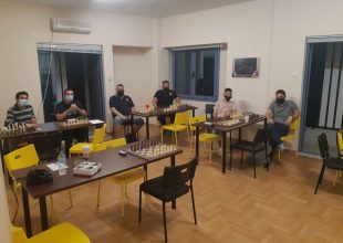 Ομιλία του ΟΜ Δημήτρη Αλεξάκη στο Τμήμα Σκάκι