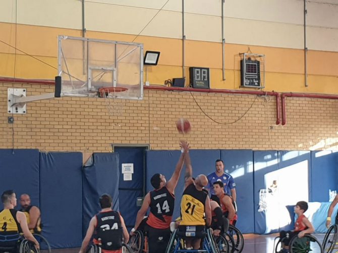 Με το “δεξί” (56-32) το Μπάσκετ με Αμαξίδιο!